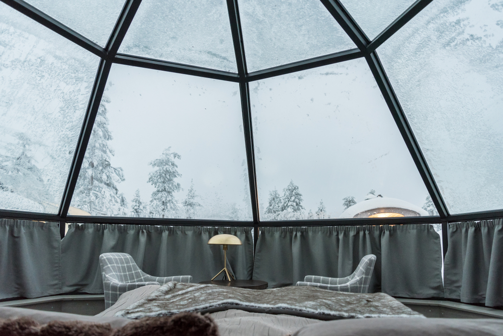 How sustainable is it living in a luxury igloo in the North Pole?