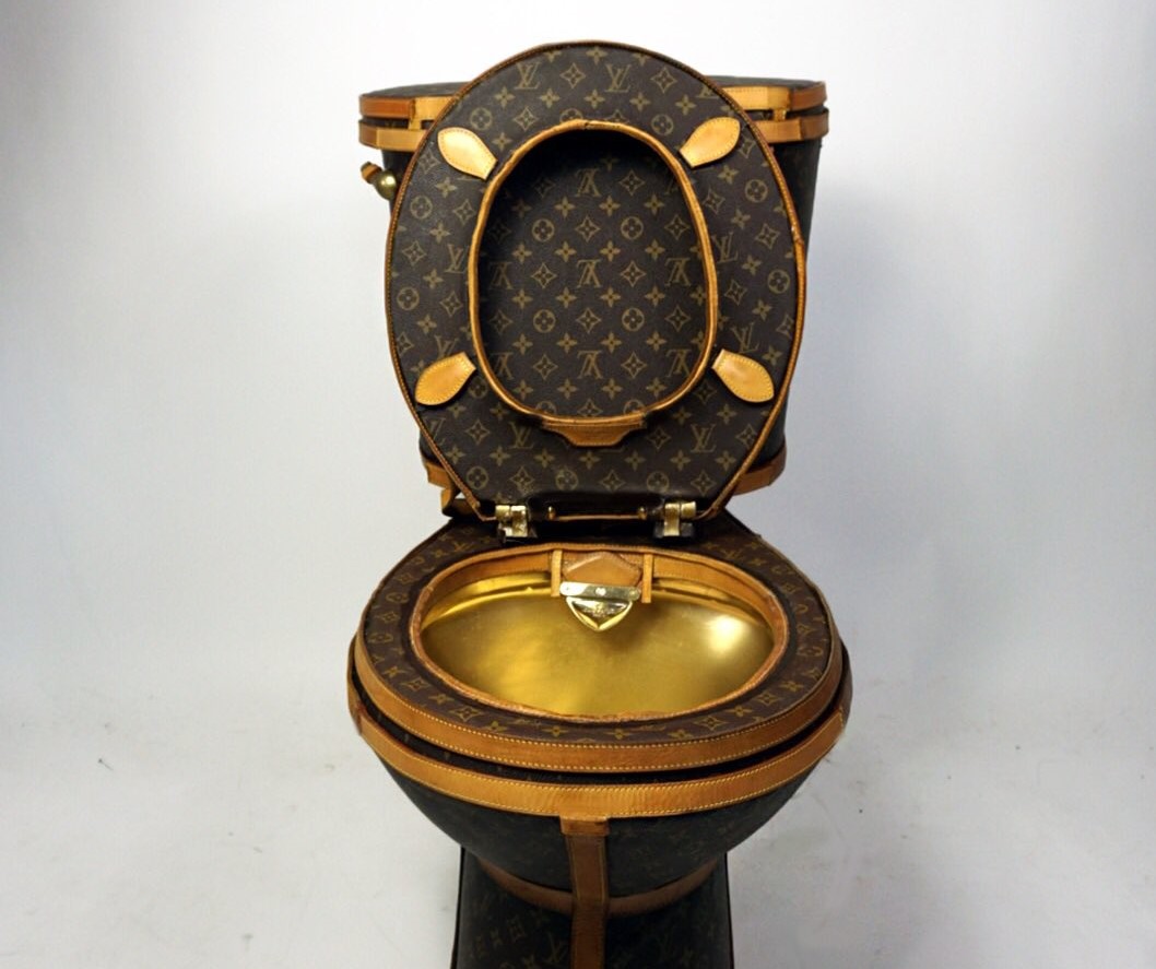 Would you buy a $100,000 Louis Vuitton toilet?