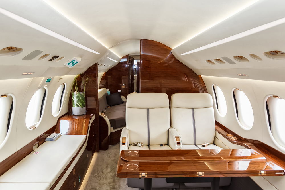 Top Seven Luxuries of Flying on a Private Jet